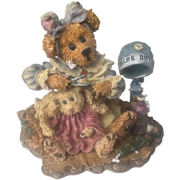 VINTAGE 1993 Boyds Bears & Friends The Bearstone Collection Wanda & Gert #227719 - Picture 10 of 16